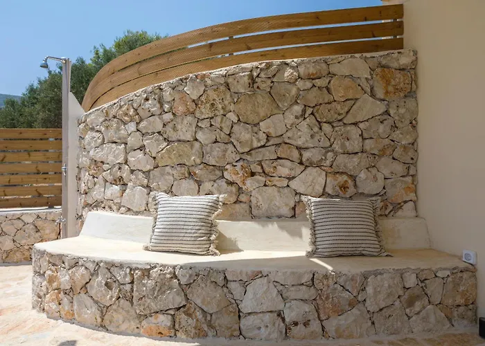 Seva Sea View - Perfect For Romantic Getaways With Pool And Sunrise & Sea Views By Mana Gers 别墅 Skinária