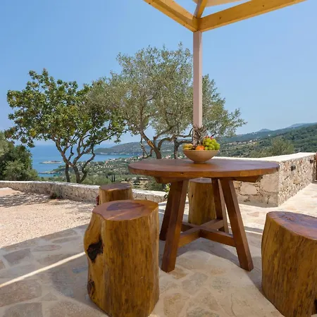 빌라 Seva Sea View - Perfect For Romantic Getaways With Pool And Sunrise & Sea Views By Mana Gers Skinária