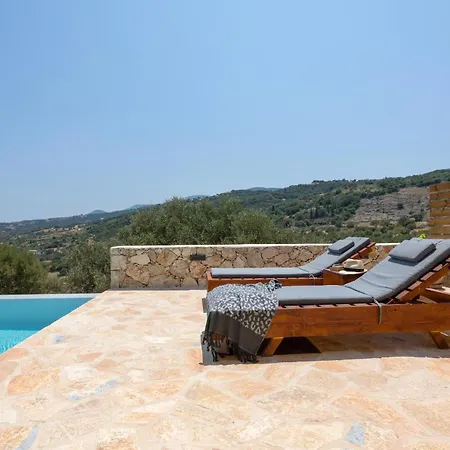 Seva Sea View - Perfect For Romantic Getaways With Pool And Sunrise & Sea Views By Mana Gers 빌라 Skinária
